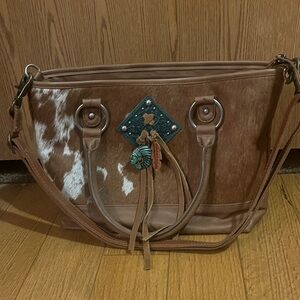 Shyanne Cowhide Concealed Carry Bag